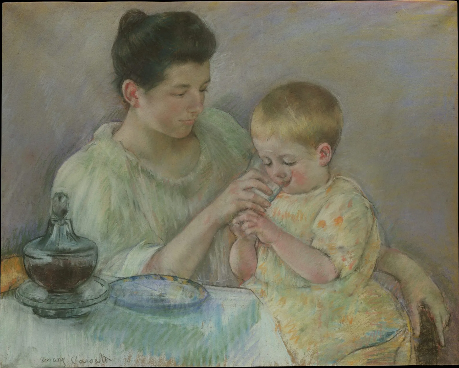 Mary Cassatt, Mother Feeding Child, 1898.